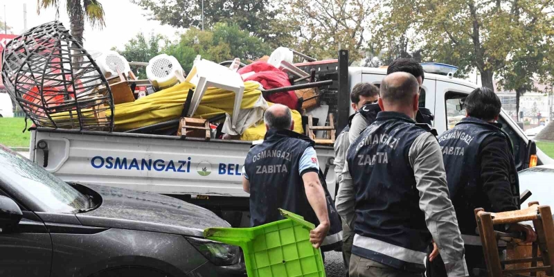 Osmangazi Belediyesi işgallere göz açtırmıyor