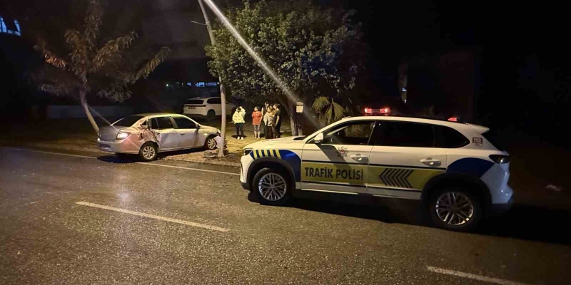 Gazipaşa’da kaza yapan sürücü firar etti