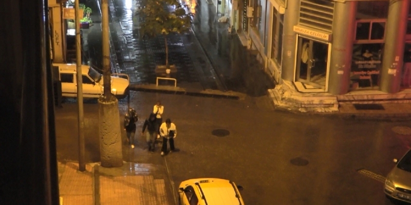 Tunceli’de sağanak ve fırtına etkili oldu