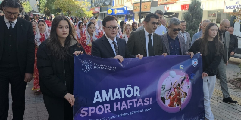 Kütahya’da Amatör Spor Haftası coşkusu