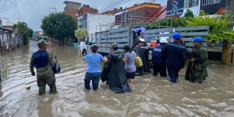 Meksika’da sel felaketi: 27 ölü