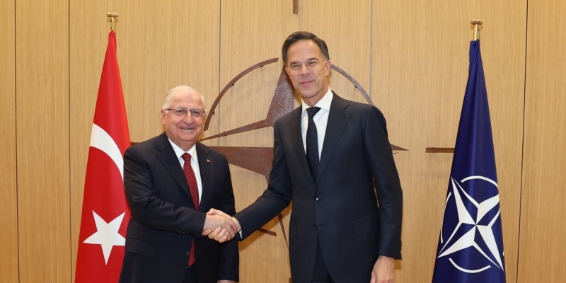 Milli Savunma Bakanı Güler, NATO Genel Sekreteri Rutte ile görüştü