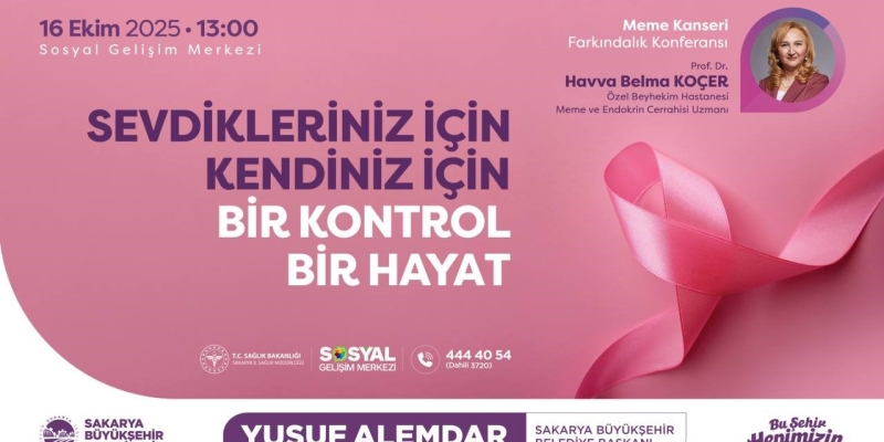 Bir kontrol, bir hayat: Meme kanserine karşı farkındalık buluşması SGM’de