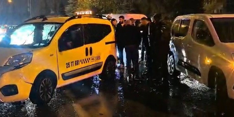 Erzurum’da zincirleme kaza: 8 araç birbirine girdi