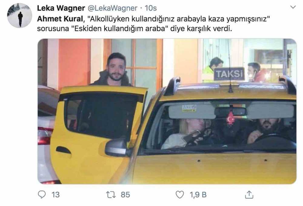 Ahmet Kural'a Trafik Kazası Sonrası Sosyal Medyada 
