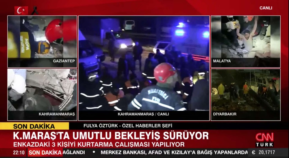 kahramanmaras ta 40 saat sonra canli yayinda mucize gerceklesti