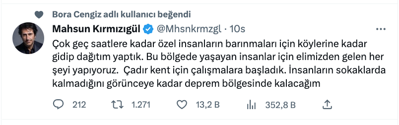 mahsun kirmizigul den deprem bolgeleri ile ilgili dikkat ceken aciklama cadir kent icin calismalara basladik