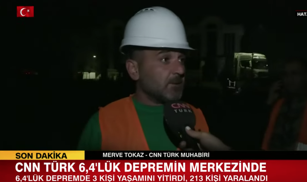 hatay da 6.4 ve 5.8 siddetinde iki buyuk deprem daha meydana geldi