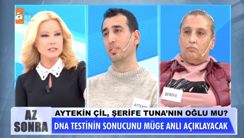 muge anli aytekin cil serife tuna nin dna testi sonucu ne oldu serife tuna aytekin cil in oglu mu iste sonuc